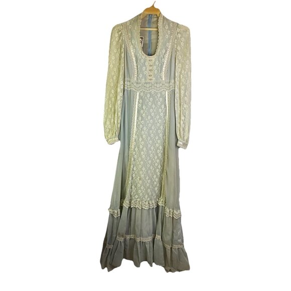 Jessica McClintock | Dresses | Vintage 7s Jessica Mcclintock Gunne Sax ...